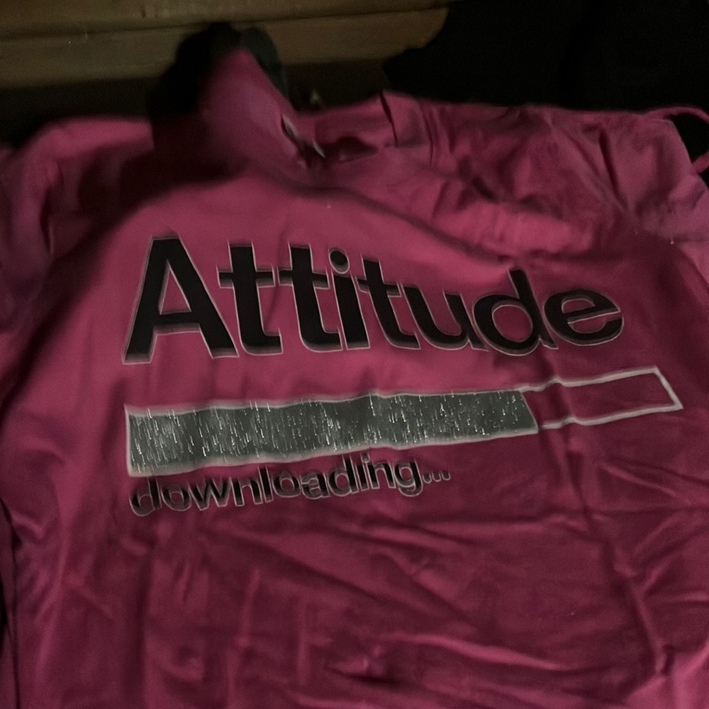 Women’s size med. attitude